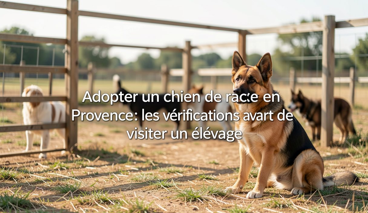 Adopter un chien de race en Provence : les vérifications avant de visiter un élevage